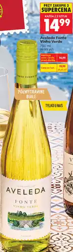 Biedronka Aveleda Fonte Vinho Verde oferta