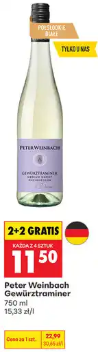 Biedronka Peter Weinbach Gewürztraminer oferta