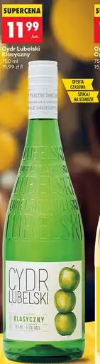 Biedronka Cydr Lubelski Klasyczny oferta