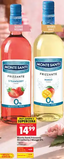 Biedronka Monte Santi Frizzante Strawberry / Mango 0% oferta