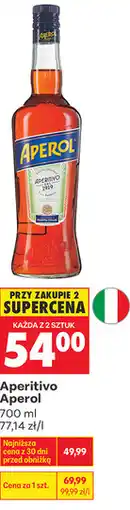 Biedronka Aperitivo Aperol oferta