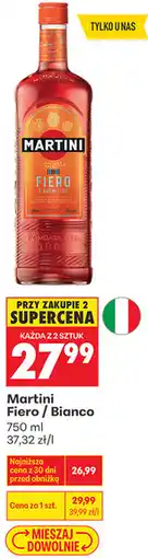 Biedronka Martini Fiero / Bianco oferta