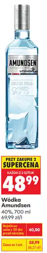 Biedronka Wódka Amundsen 40% oferta