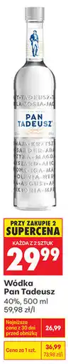 Biedronka Wódka Pan Tadeusz oferta