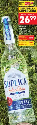 Biedronka Wódka Soplica oferta