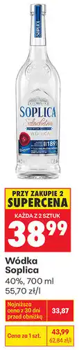 Biedronka Wódka Soplica 40% oferta