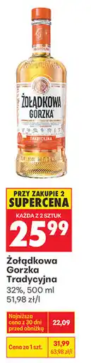 Biedronka Żołądkowa Gorzka Tradycyjna oferta