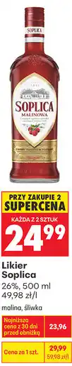 Biedronka Likier Soplica oferta