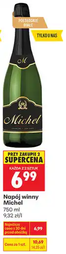 Biedronka Napój winny Michel oferta