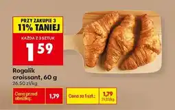 Biedronka Rogalik croissant 60 g oferta