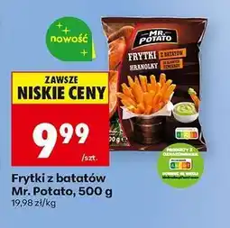 Biedronka Frytki z batatów Mr. Potato, 500 g oferta