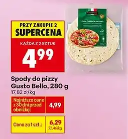 Biedronka Spody do pizzy Gusto Bello, 280 g oferta