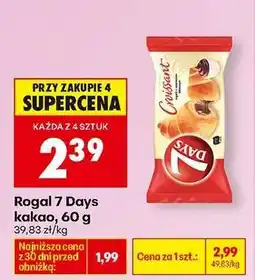 Biedronka Rogal 7 Days kakao 60 g oferta