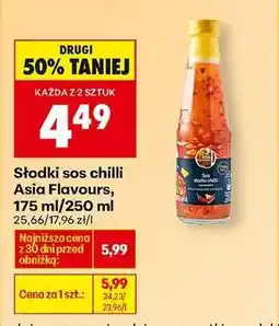 Biedronka Słodki sos chilli Asia Flavours, 175 ml/250 ml oferta