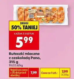 Biedronka Bułeczki mleczne z czekoladą Pano, 315 g oferta