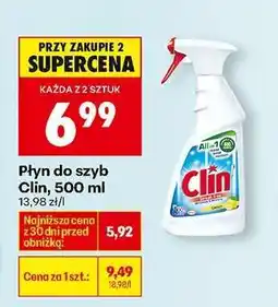 Biedronka Płyn do szyb Clin 500 ml oferta