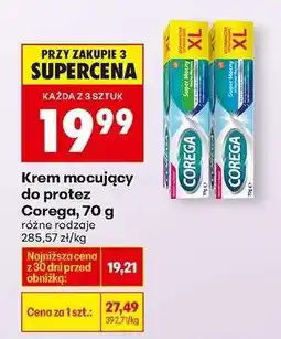 Biedronka Krem mocujący do protez Corega, 70 g oferta