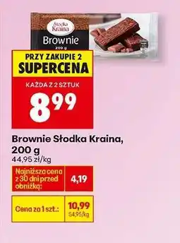 Biedronka Brownie Słodka Kraina, 200 g oferta