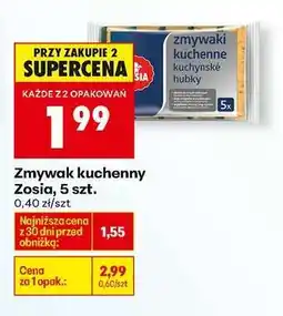 Biedronka Zmywak kuchenny Zosia, 5 szt oferta