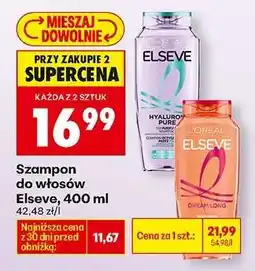 Biedronka Szampon do włosów Elseve , 400 ml oferta