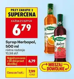 Biedronka Syrop Herbapol, 500 ml oferta