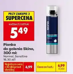 Biedronka Pianka do golenia Skino, 300 ml oferta