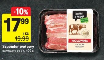Intermarche Szponder wołowy 1kg oferta