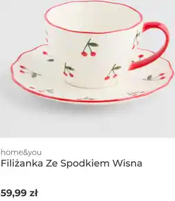 Home&You Filiżanka Ze Spodkiem Wisna home&you oferta