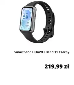 Media Markt Smartband HUAWEI Band 11 Czarny oferta
