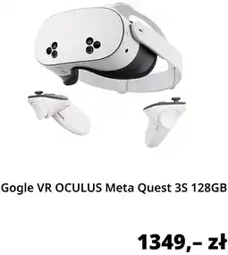 Media Markt Gogle VR OCULUS Meta Quest 3S 128GB oferta