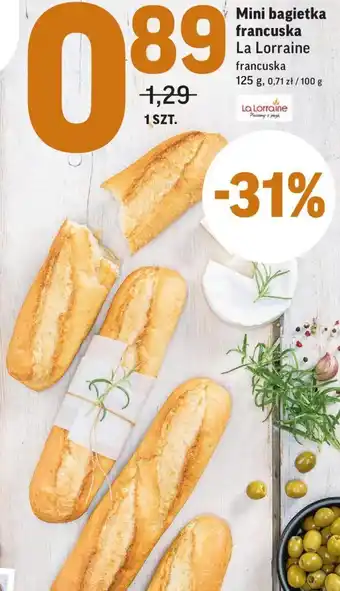 Intermarche Mini bagietka francuska 125g oferta