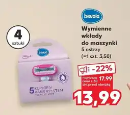 Kaufland Wymienne wkłady do maszynki 5 ostrzy oferta