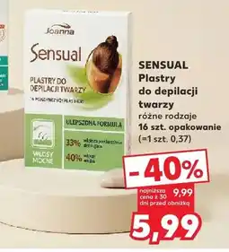 Kaufland Plastry do depilacji twarzy różne rodzaje oferta