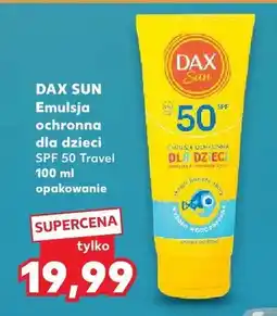 Kaufland Emulsja ochronna dla dzieci SPF 50 Travel oferta