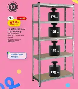 Castorama Regał metalowy ocynkowany oferta