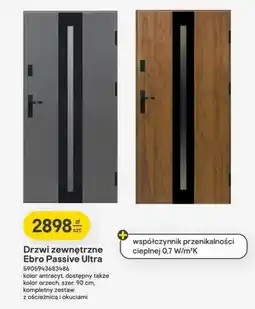 Castorama Drzwi zewnętrzne Ebro Passive Ultra oferta
