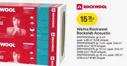 Castorama Wełna Rockslab Acoustic gr. 5 cm oferta