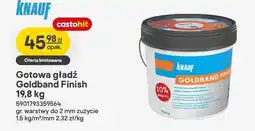 Castorama Gotowa gładź Goldband Finish oferta