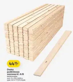 Castorama Deska podbitkowa sosnowa kl. A/B oferta