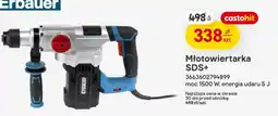 Castorama Młotowiertarka SDS+ moc 1500 W energia udaru 5 J oferta