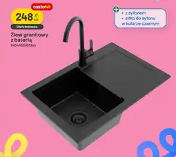 Castorama Zlew granitowy z baterią oferta