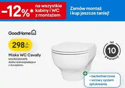 Castorama Miska WC Cavally deska wolnoopadająca z duroplastu oferta
