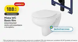 Castorama Miska WC Basic Rim oferta