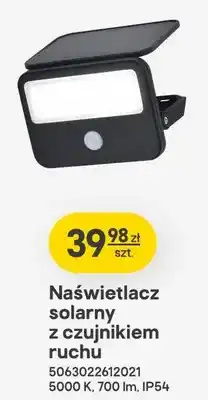 Castorama Naświetlacz solarny z czujnikiem ruchu oferta
