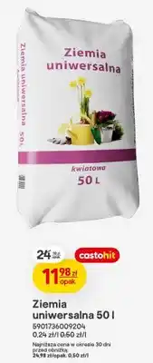 Castorama Ziemia uniwersalna kwiatowa oferta