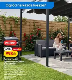 Castorama Zestaw mebli ogrodowych Claire 5-osobowy oferta