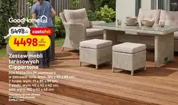 Castorama Zestaw mebli tarasowych Cippertone oferta