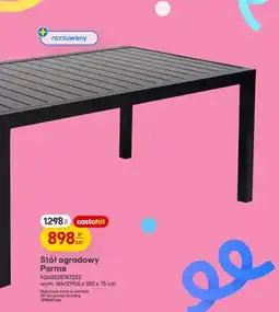 Castorama Stół ogrodowy Parma oferta