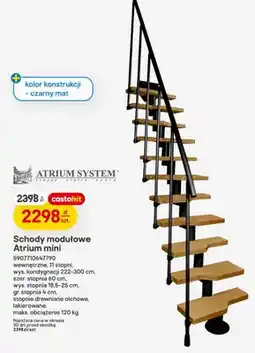 Castorama Schody modułowe Atrium mini oferta