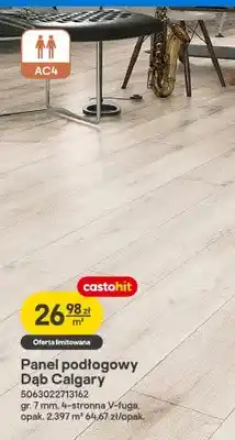 Castorama Panel podłogowy Dąb Calgary oferta